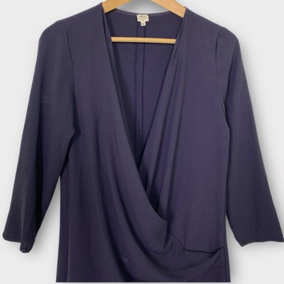 Aritzia Wilfred Faux Wrap Dress - Picture 2 of 6